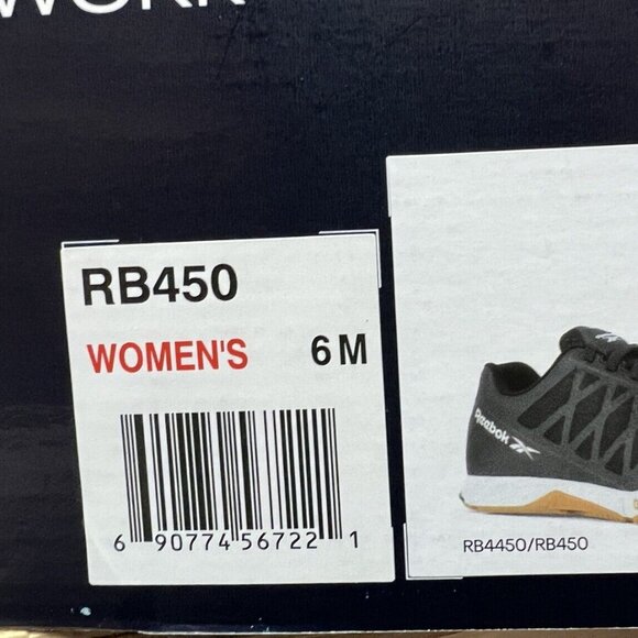 Reebok Womens Speed TR Work Sneaker Black Size 6 M - Picture 7 of 7